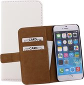 Apple iPhone 6/6s Hoesje - Mobilize - Slim Wallet Serie - Kunstlederen Bookcase - Wit - Hoesje Geschikt Voor Apple iPhone 6/6s