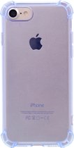 Apple iPhone 7 Hoesje - Mobigear - Cushion Serie - TPU Backcover - Blauw - Hoesje Geschikt Voor Apple iPhone 7