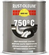 Rust-Oleum Laque résistante à la chaleur Contenu: 750 ml, Couleur: Zwart