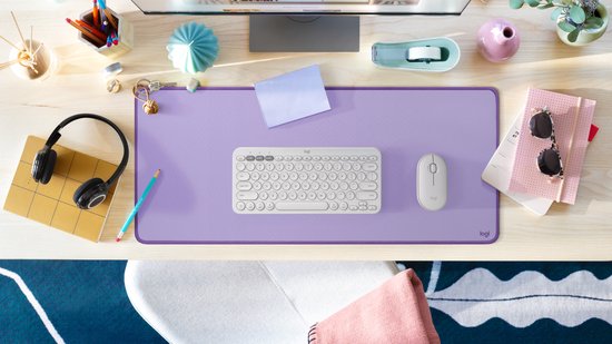 Logitech Tapis de souris Studio Series - Rose foncé 30x70cm