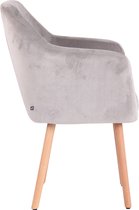 Eetkamerstoel Bornholm Velvet NE, Rood