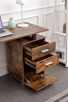 Schrijftafel - Bureau Syddjurs, Donkerbruin