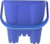 emmer zandkasteel junior 19 x 19 x 21 cm blauw