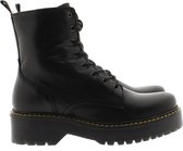 Creator B2174 veter boots zwart / combi, ,39 / 6