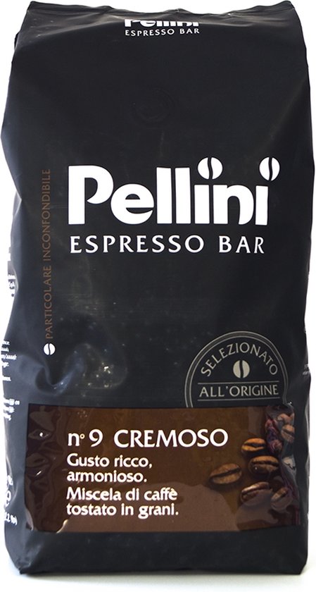 Pellini Espresso Bar cremoso no. 9 koffiebonen 1kg