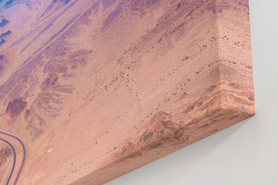 Artaza - Peinture sur toile - Montagnes dans le désert en Egypte - 40x50 - Photo sur toile - Impression sur toile