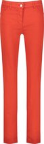 GERRY WEBER Dames 5-pocket-jeans Straight Fit Terracotta-44