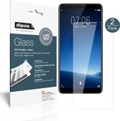 dipos I 2x Pantserfolie helder compatibel met Vivo V7 Beschermfolie 9H screen-protector