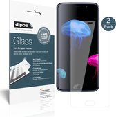 dipos I 2x Pantserfolie helder compatibel met Elephone S7 Beschermfolie 9H screen-protector