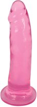 7 Inch Slim Stick Cherry Ice - Pink - Realistic Dildos