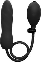 Inflatable Silicone Twist - Black - Butt Plugs & Anal Dildos