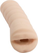 Doc Johnson Masturbator Quickie-to-go Mouth - Beige