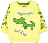 Baby sweater jongens krokodil- Babykleding