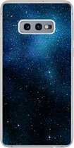 Geschikt voor Samsung Galaxy S10e hoesje - Sterrenstelsel - Nacht - Melkweg - Jongens - Meisjes - Kinderen - Siliconen Telefoonhoesje