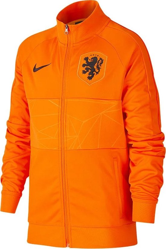 Nike Nederlands Elftal trainingsjack Oranje Junior Maat XL | bol.com