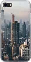 Geschikt voor iPhone 7 hoesje - New York - Skyline - Amerika - Siliconen Telefoonhoesje