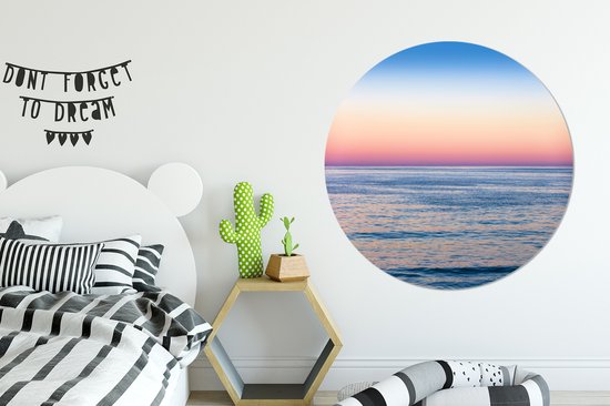 WallCircle - Cercle mural ⌀ 150 - Arc-en-ciel - Mer - Côte - Tableaux ronds salon - Plaque murale ronde - Cercle de Décoration murale murale - Décoration de chambre à l'intérieur - Cercle Décoration murale - Accessoires de maison
