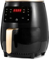 1400W 4.5L Airfryer Olievrij Gezondheid Friteuse Fornuis Home Multifunctionele Smart Touch LCD Airfryer-zwart