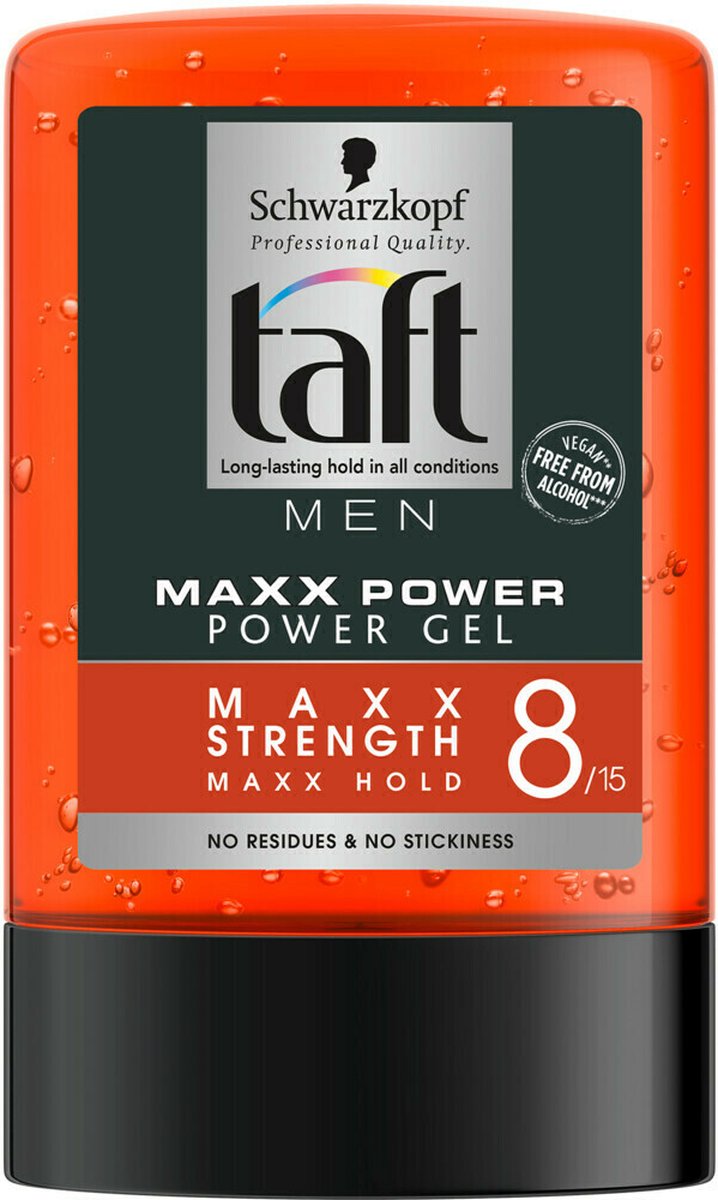 Taft MAXX Power Gel tottle 6x 300ml - Voordeelverpakking