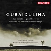 Valeri Popov, Mikhail Bochkov, Alexander Bakchiyev - Gubaidulina: Concerto for Bassoon & Low Strings / Bassoon Duo / Quasi hoquetus (CD)