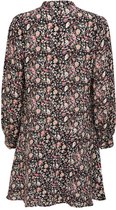 ONLY Ulla Frill Ls Dnm Dress ZWART M