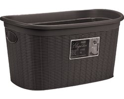 Stefanplast Wasmand Elegant 35 Liter 57,5 X 37 X 26 Cm Bruin