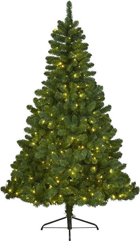 Everlands Imperial pine Kunstkerstboom - 180 cm hoog - Met verlichting met twinkel functie
