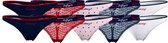 Tommy Hilfiger 10-pack dames strings navy/roze/rood/wit
