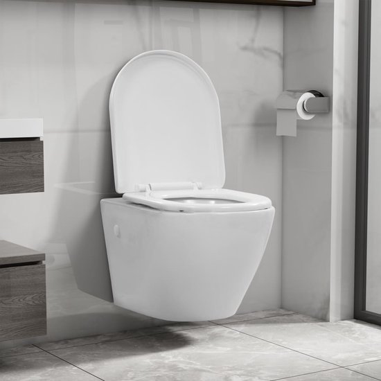 toilet randloos wit | bol.com