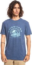 Quiksilver Mountain Side T-shirt - Insignia Blue Heather