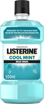 3x Listerine Mondwater Coolmint Mild 500 ml