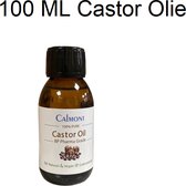 Calmont Castor Olie - 100ML - Cold Pressed - Koudgeperst - Natuurlijke Castor Olie - Vegan - Voor Haar - Huid - Wenkbrauw - Wimpers - Massageolie - 100 ml