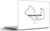 Laptop sticker - 11.6 inch - Formule 1 - Silverstone - Circuit