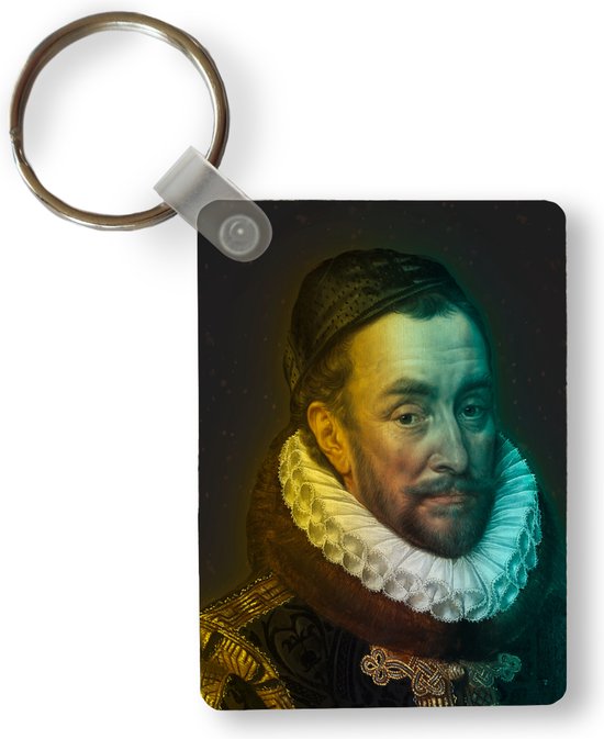 Porte-clés - Guillaume d' Oranje - Adriaen Thomasz - Casquette - Plastique