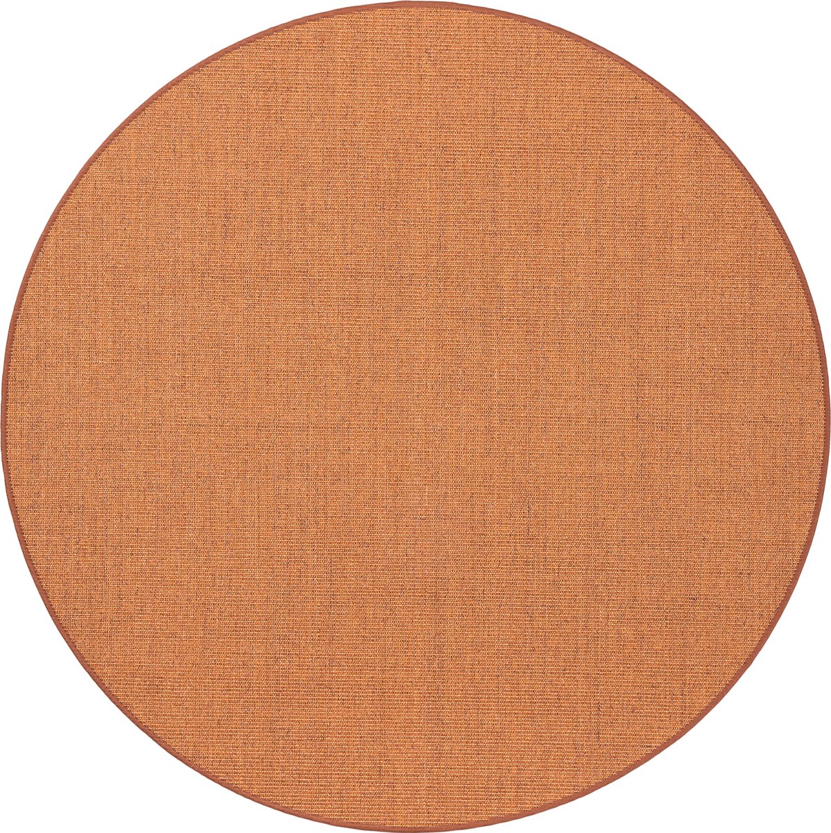 Snapstyle Vloerkleed Sisal Natuur Rond Bruin