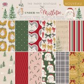 The Paper Boutique Deco Papier - Kerst 2 - 12x3 vellen - 15,2x15,2cm