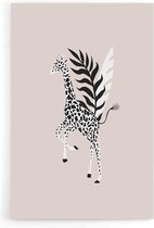 Walljar - Giraffe Tropical - Dieren poster