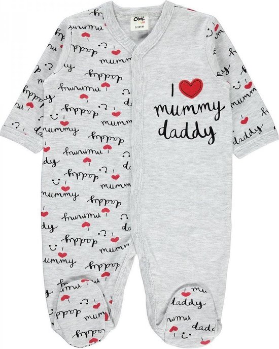 Pyjama Bébé garçon et fille - Vêtements de bébé - J'aime papa maman |  bol.com