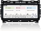 Jaguar F-PACE navigatie scherm autoscherm draadloos Apple CarPlay Android Auto