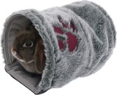 Snuggles pluche tunnel knaagdier - 28x20 cm - 1 stuks