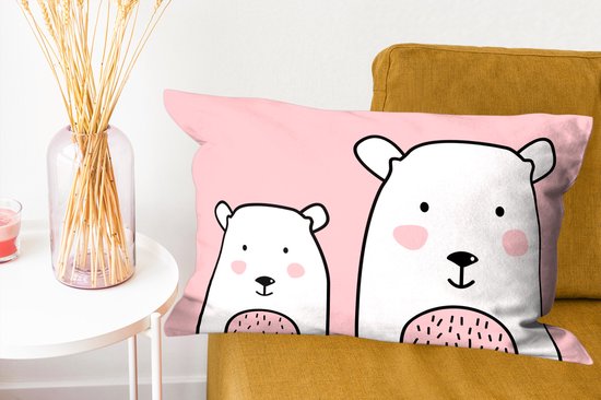 Sierkussen - Ours - Multicolore - 40 Cm X 60 Cm