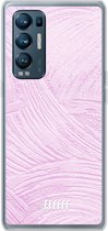 6F hoesje - geschikt voor OPPO Find X3 Neo -  Transparant TPU Case - Pink Slink #ffffff