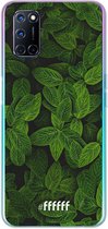 6F hoesje - geschikt voor OPPO A72 -  Transparant TPU Case - Jungle Greens #ffffff