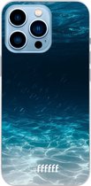 6F hoesje - geschikt voor iPhone 13 Pro Max - Transparant TPU Case - Lets go Diving #ffffff
