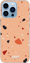 6F hoesje - geschikt voor iPhone 13 Pro - Transparant TPU Case - Terrazzo N°5 #ffffff