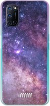 6F hoesje - geschikt voor OPPO A72 -  Transparant TPU Case - Galaxy Stars #ffffff