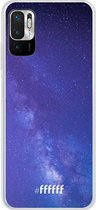 6F hoesje - geschikt voor Xiaomi Redmi Note 10 5G -  Transparant TPU Case - Star Cluster #ffffff