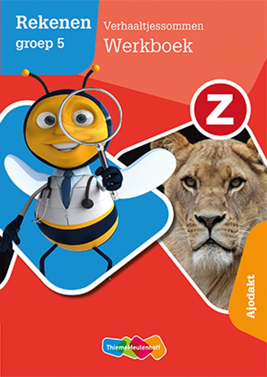 Z-Rekenen groep 5 Verhaaltjessommen Werkboek Ajodakt - cover