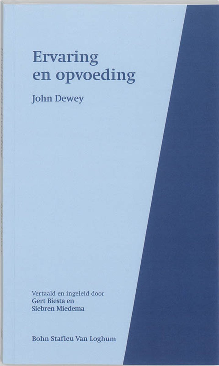 Omslag van Ervaring en opvoeding
