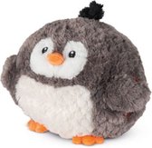 Cozy Noxxiez Handwarmer/knuffel Pinguïn Junior 35 Cm Grijs